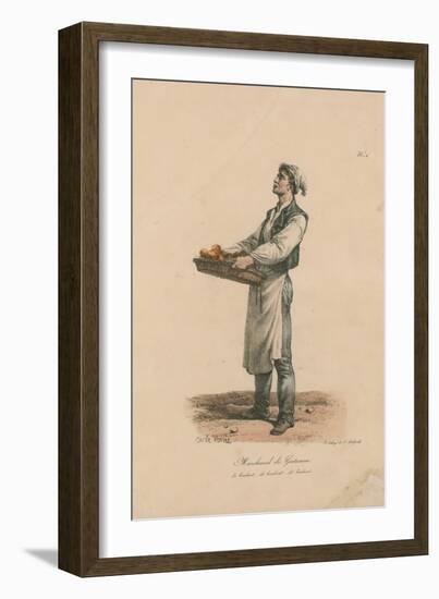 Marchand De Gateaux-Antoine Charles Horace Vernet-Framed Giclee Print