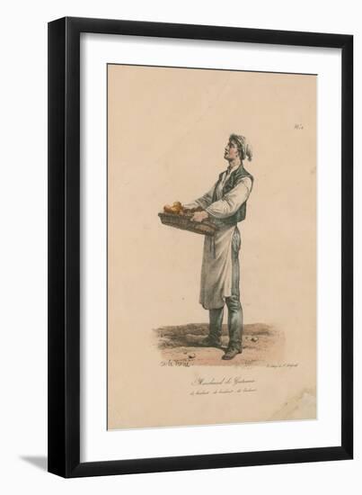 Marchand De Gateaux-Antoine Charles Horace Vernet-Framed Giclee Print