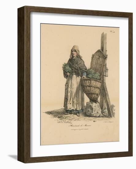 Marchand De Mouron-Antoine Charles Horace Vernet-Framed Giclee Print