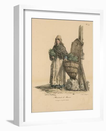 Marchand De Mouron-Antoine Charles Horace Vernet-Framed Giclee Print