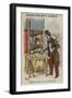 Marchande De Journaux-Louis Borgex-Framed Giclee Print