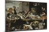 Marchands de poissons à leur étal-Frans Snyders-Mounted Giclee Print