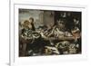 Marchands de poissons à leur étal-Frans Snyders-Framed Giclee Print