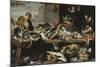 Marchands de poissons à leur étal-Frans Snyders-Mounted Giclee Print