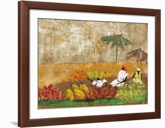 Marche a Grande Anse-Charlotte Derain-Framed Art Print