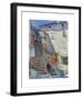 Marché à Saint-Tropez, la Place aux Herbes-Albert Marquet-Framed Premium Giclee Print