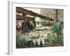 Marche aux Fleurs a La Madeleine-Theodor von Hoermann-Framed Giclee Print