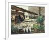 Marche aux Fleurs a La Madeleine-Theodor von Hoermann-Framed Giclee Print