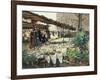 Marche aux Fleurs a La Madeleine-Theodor von Hoermann-Framed Giclee Print