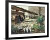 Marche aux Fleurs a La Madeleine-Theodor von Hoermann-Framed Giclee Print