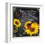 Marché aux tournesols-Bruno Pozzo-Framed Art Print