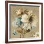 Marche de Fleurs Blue II-Lisa Audit-Framed Premium Giclee Print