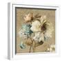 Marche de Fleurs Blue II-Lisa Audit-Framed Art Print