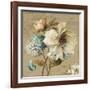 Marche de Fleurs Blue II-Lisa Audit-Framed Art Print