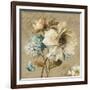 Marche de Fleurs Blue II-Lisa Audit-Framed Art Print