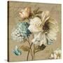 Marche de Fleurs Blue II-Lisa Audit-Stretched Canvas