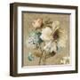 Marche de Fleurs Blue II-Lisa Audit-Framed Art Print