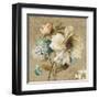 Marche de Fleurs Blue II-Lisa Audit-Framed Art Print