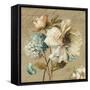 Marche de Fleurs Blue II-Lisa Audit-Framed Stretched Canvas