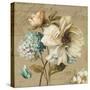 Marche de Fleurs Blue II-Lisa Audit-Stretched Canvas