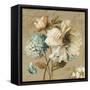 Marche de Fleurs Blue II-Lisa Audit-Framed Stretched Canvas