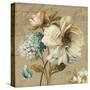 Marche de Fleurs Blue II-Lisa Audit-Stretched Canvas