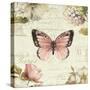 Marche de Fleurs Butterfly I-Lisa Audit-Stretched Canvas