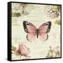 Marche de Fleurs Butterfly I-Lisa Audit-Framed Stretched Canvas