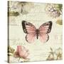 Marche de Fleurs Butterfly I-Lisa Audit-Stretched Canvas