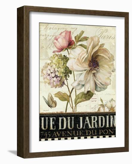 Marche de Fleurs II-Lisa Audit-Framed Art Print