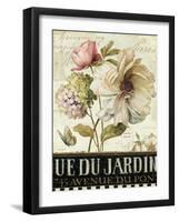 Marche de Fleurs II-Lisa Audit-Framed Art Print