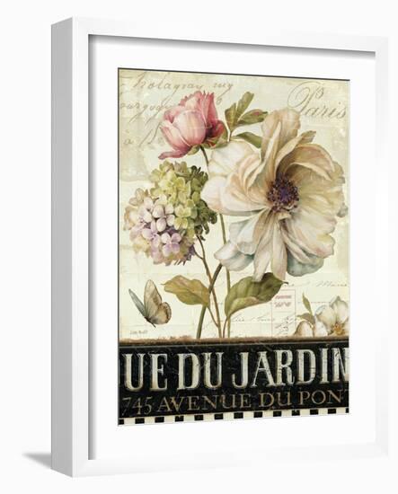 Marche de Fleurs II-Lisa Audit-Framed Art Print