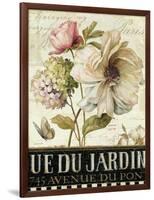 Marche de Fleurs II-Lisa Audit-Framed Art Print