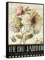 Marche de Fleurs II-Lisa Audit-Framed Stretched Canvas