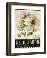 Marche de Fleurs II-Lisa Audit-Framed Art Print