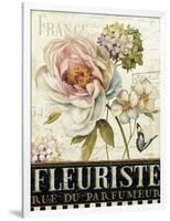 Marche de Fleurs III-Lisa Audit-Framed Art Print