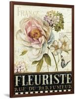 Marche de Fleurs III-Lisa Audit-Framed Art Print