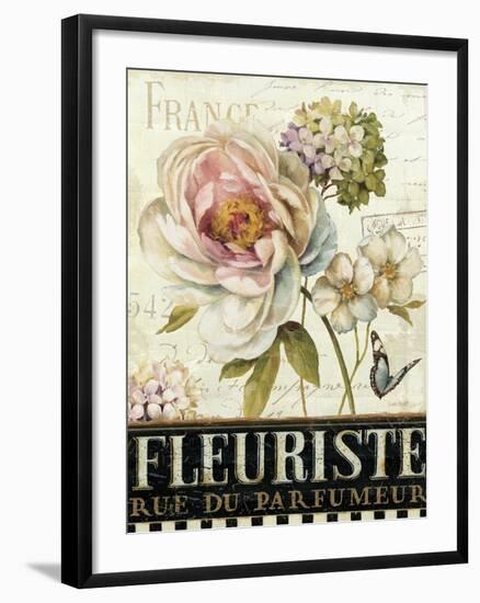 Marche de Fleurs III-Lisa Audit-Framed Art Print