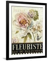 Marche de Fleurs III-Lisa Audit-Framed Art Print