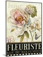 Marche de Fleurs III-Lisa Audit-Mounted Art Print