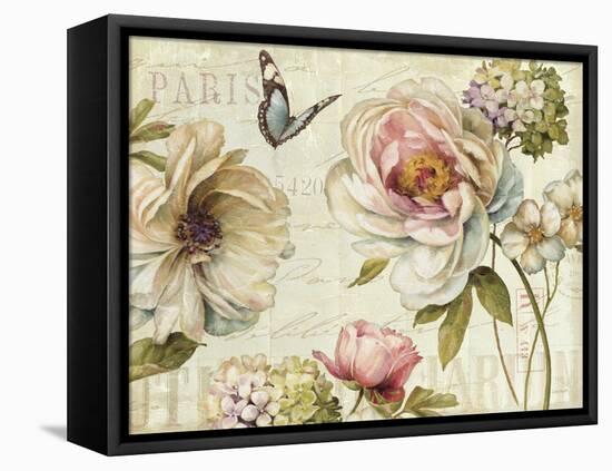 Marche de Fleurs IV-Lisa Audit-Framed Stretched Canvas