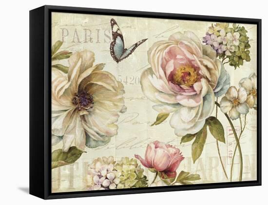 Marche de Fleurs IV-Lisa Audit-Framed Stretched Canvas