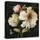 Marche de Fleurs on Black II-Lisa Audit-Stretched Canvas