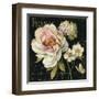 Marche de Fleurs on Black-Lisa Audit-Framed Art Print