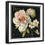 Marche de Fleurs on Black-Lisa Audit-Framed Art Print