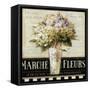 Marche de  Fleurs-Lisa Audit-Framed Stretched Canvas