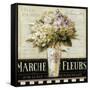 Marche de  Fleurs-Lisa Audit-Framed Stretched Canvas