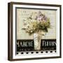 Marche de  Fleurs-Lisa Audit-Framed Art Print