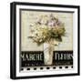 Marche de  Fleurs-Lisa Audit-Framed Art Print