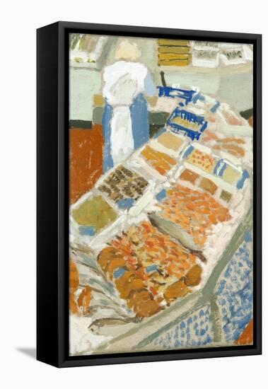 Marche De Poissons, Biarritz, 2001-Delphine D. Garcia-Framed Stretched Canvas